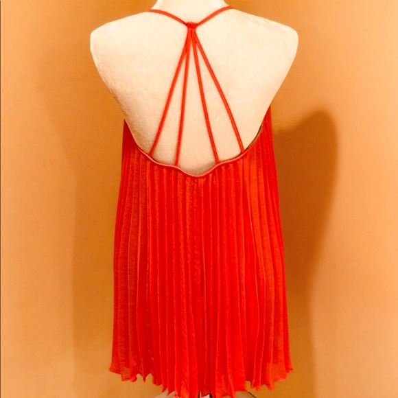 BCBG Giselle Strappy Pleated Cocktail Dress 💜 - Picture 6 of 7